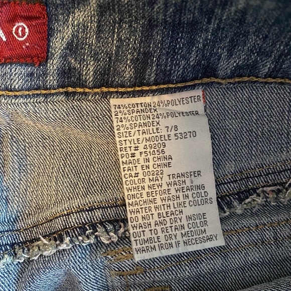 3 for $20  Stretch Denim Skirt - Picture 5 of 8
